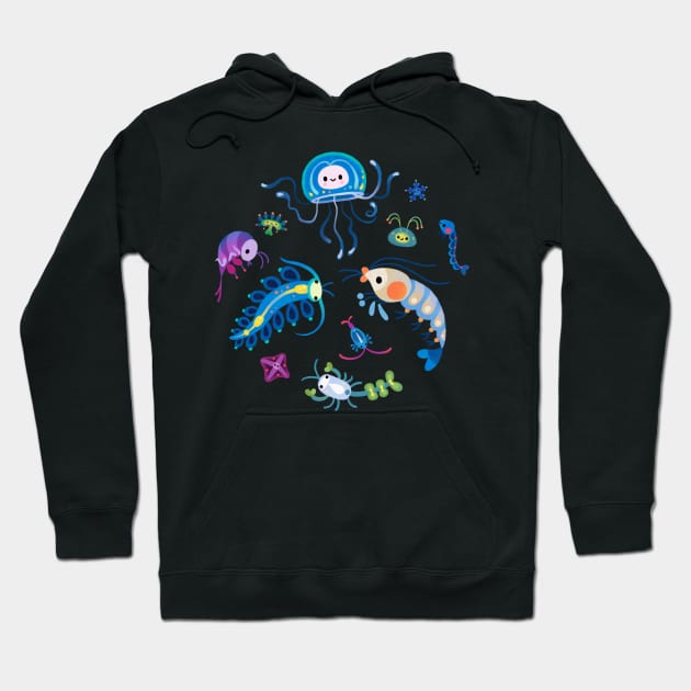 Zooplankton Hoodie by pikaole